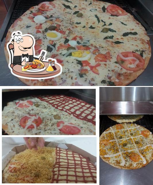 Experimente pizza no Pizza Club Unidade Beirol