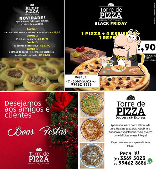 Escargots em Torre de Pizza - Pizzaria Delivery