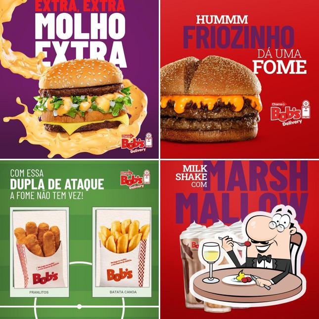 Comida em Bob's Burger - Shopping Casa Forte