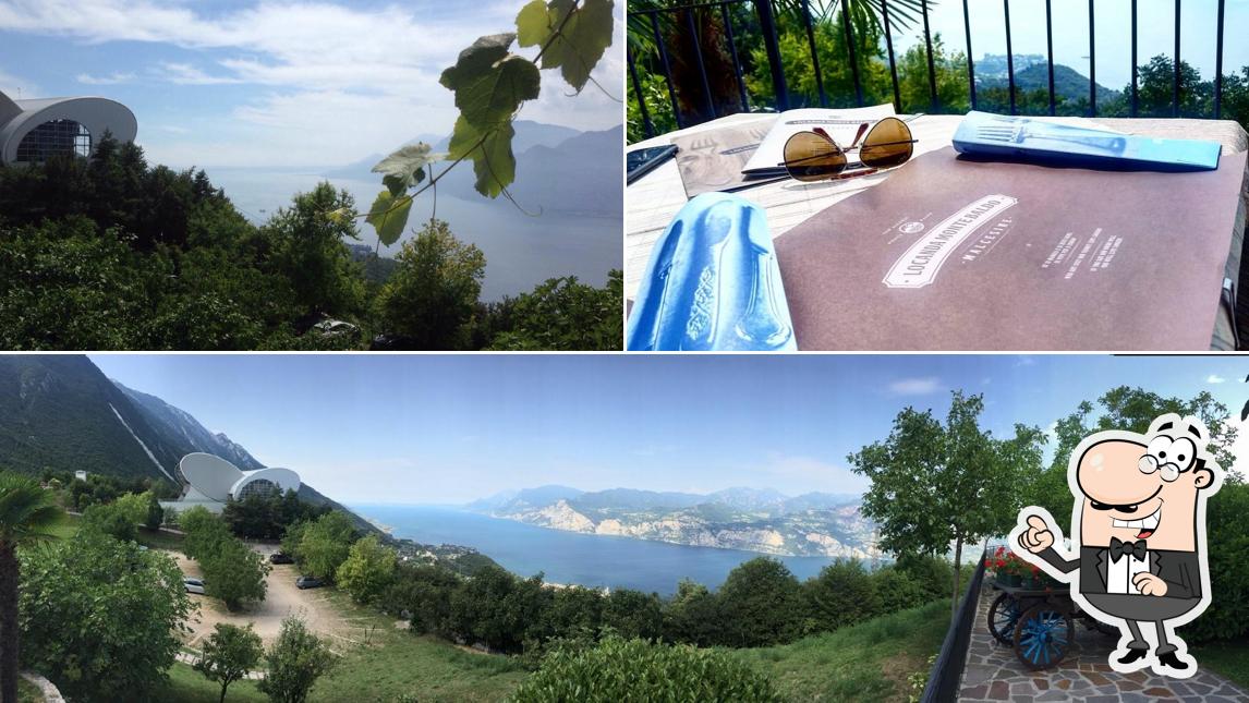 Goditi la vista dagli esterni di Locanda Monte Baldo