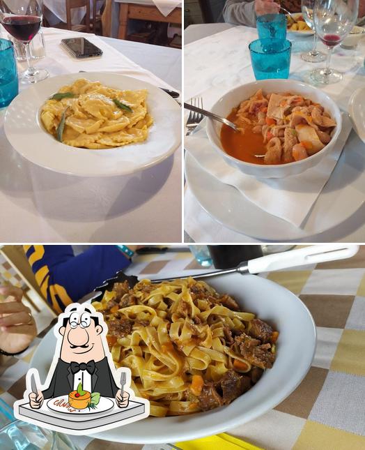 Platti al Agriturismo La Pattona