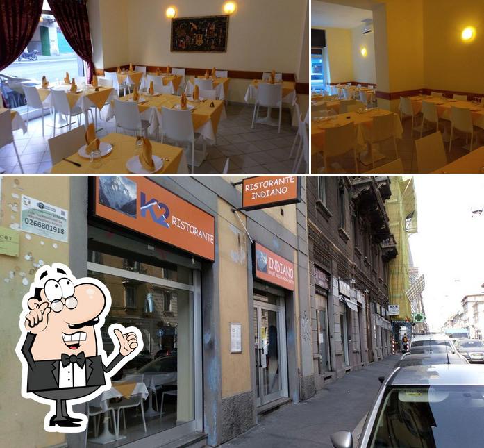 Gli interni di K2 Ristorante Indiano