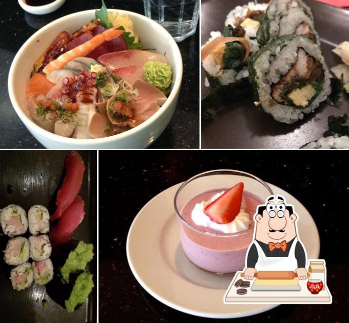 Sushi Bistro TASUKI offers a range of sweet dishes