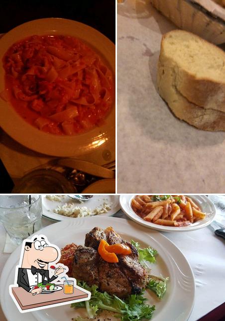 Food at melos italian restaurant