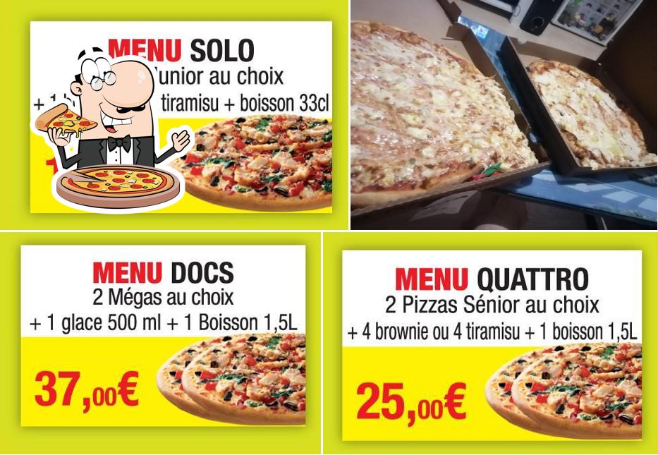 A Pizza Resto, vous pouvez prendre des pizzas