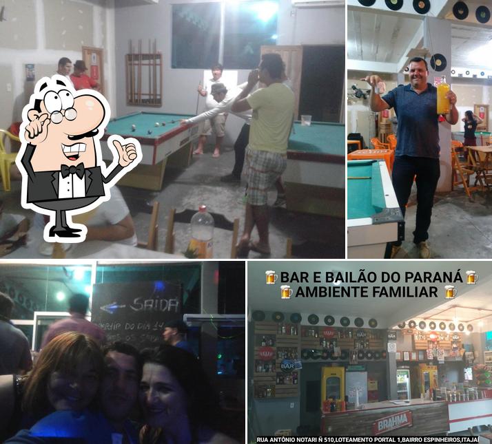 O interior do BAR E BAILÃO DO PARANÁ