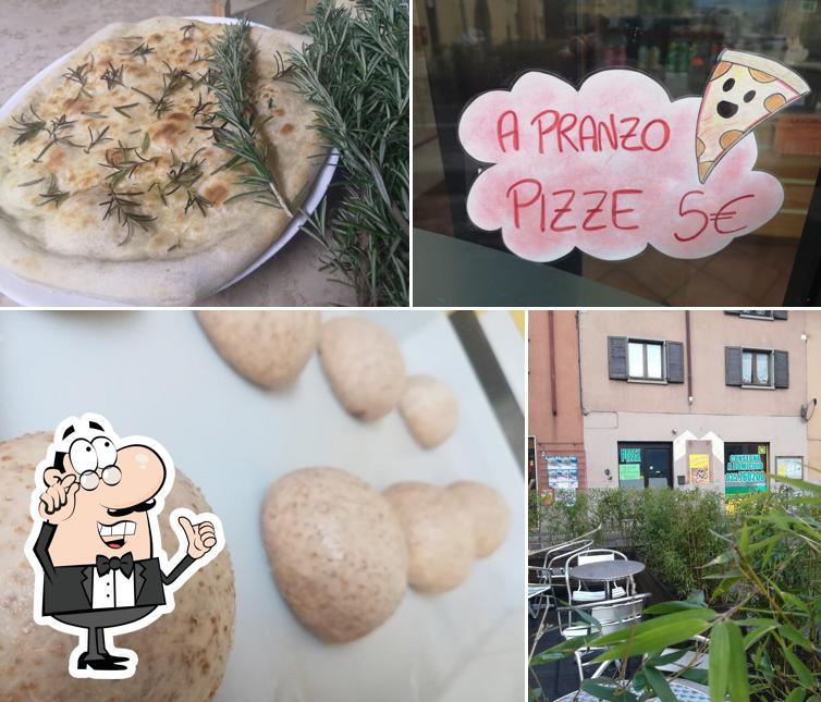 Gli interni di Happy Pizza