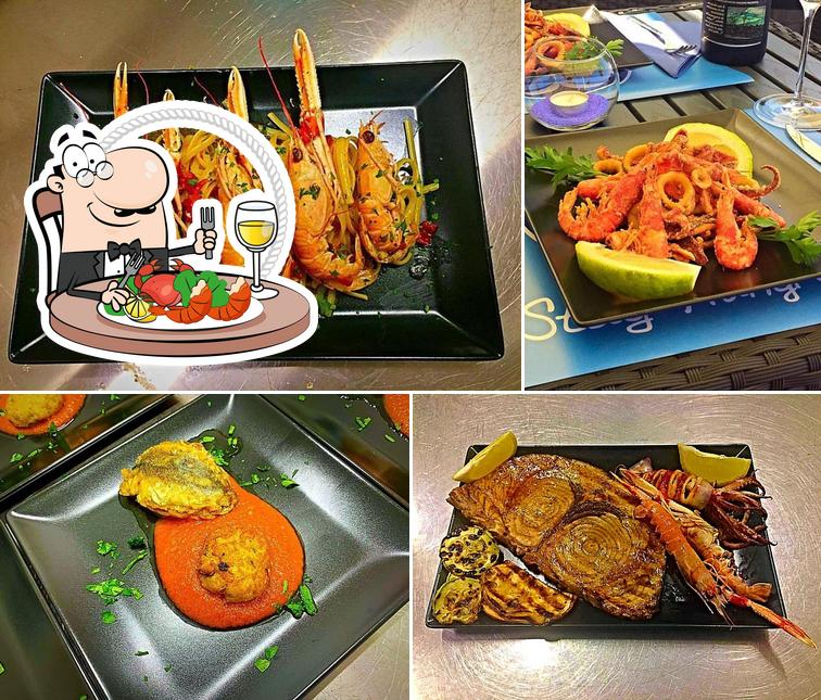 Ordina la cucina di mare a Bluoltremare Ristorante