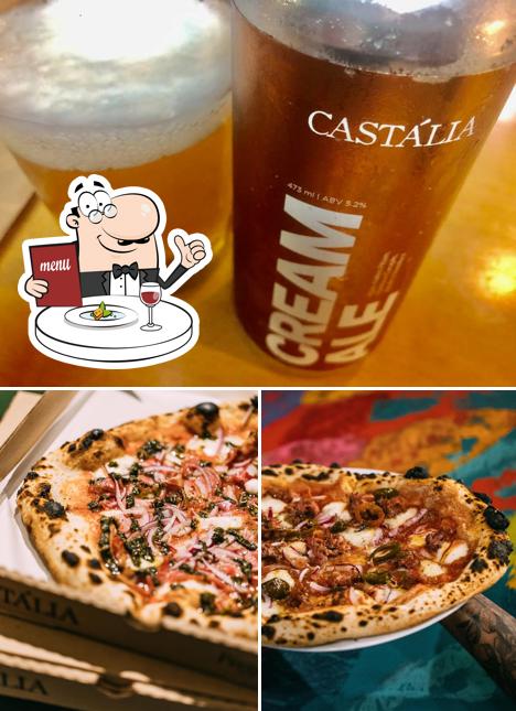 A Castália Pizza se destaca pelo comida e cerveja