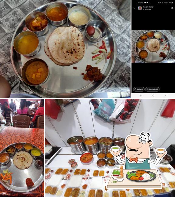 Food at New Rajasthani Thali & restaurant