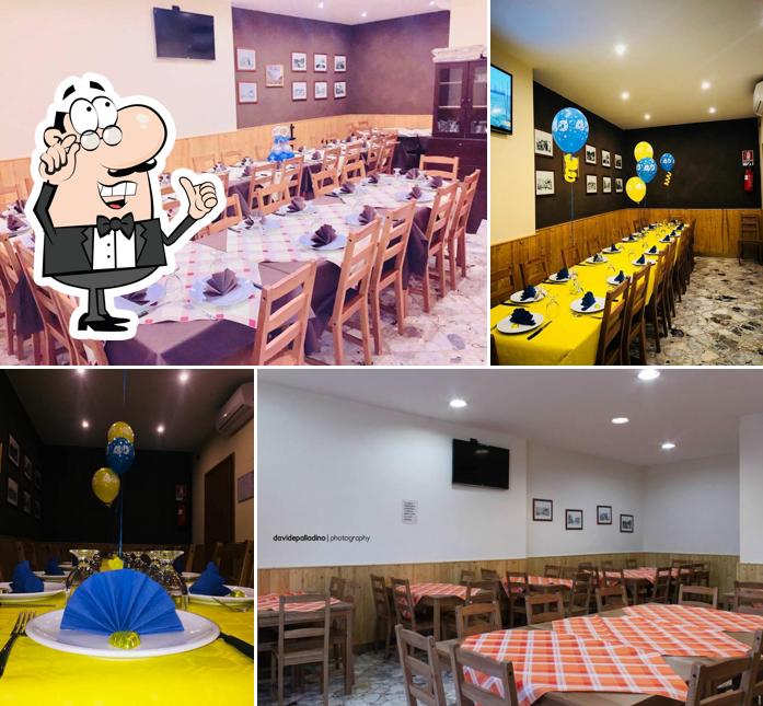 Gli interni di Grill Room