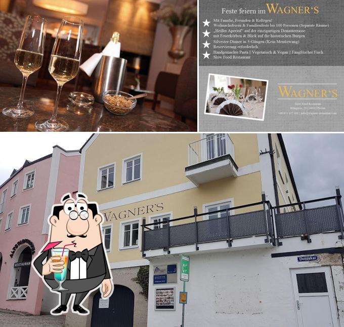 Wagner`s Restaurant is distinguished by drink and food