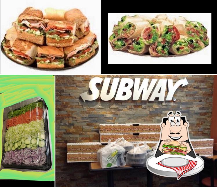 Club sandwichs à Subway