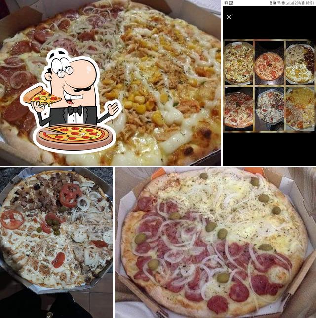 Experimente pizza no Gula mix