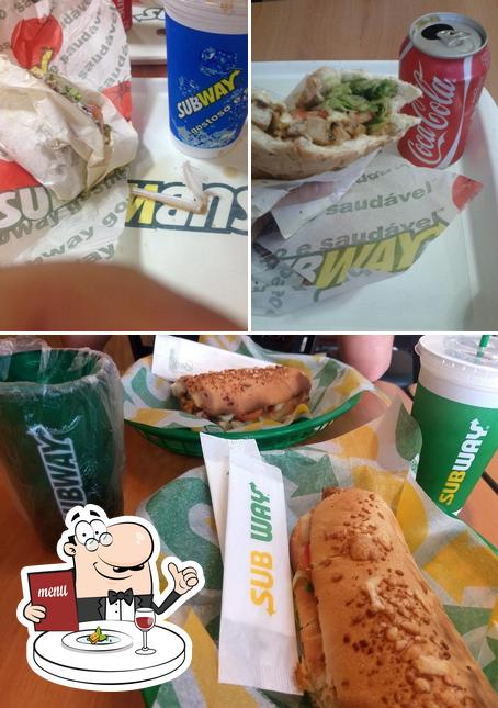 Platos en Subway