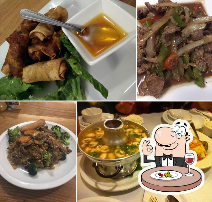 Food at Thai House Restaurant on Rittiman