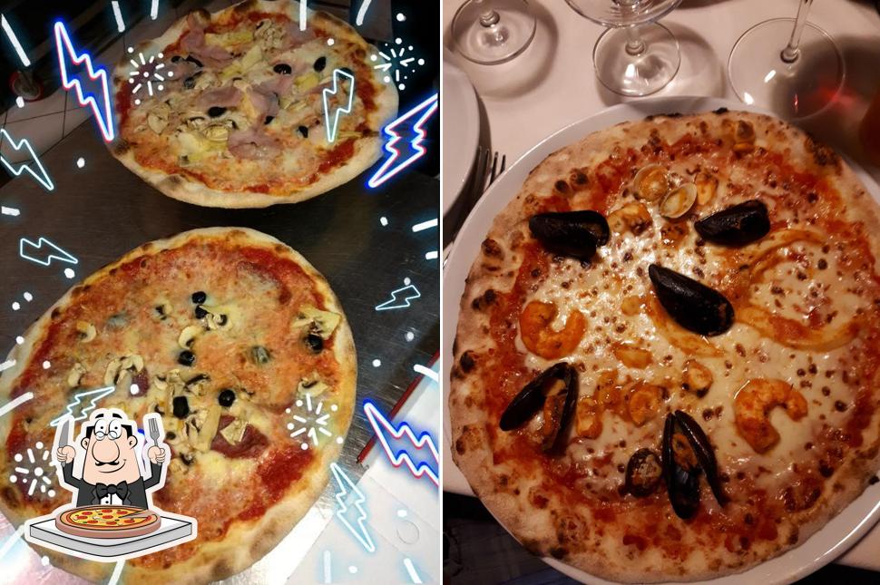 Probiert eine Pizza bei Dal Pirata Bar Ristorante Pizzeria