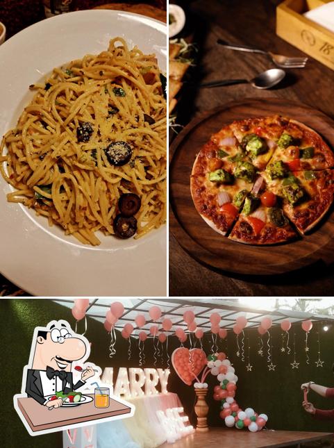 Food at 18.19 Cafe' Lounge
