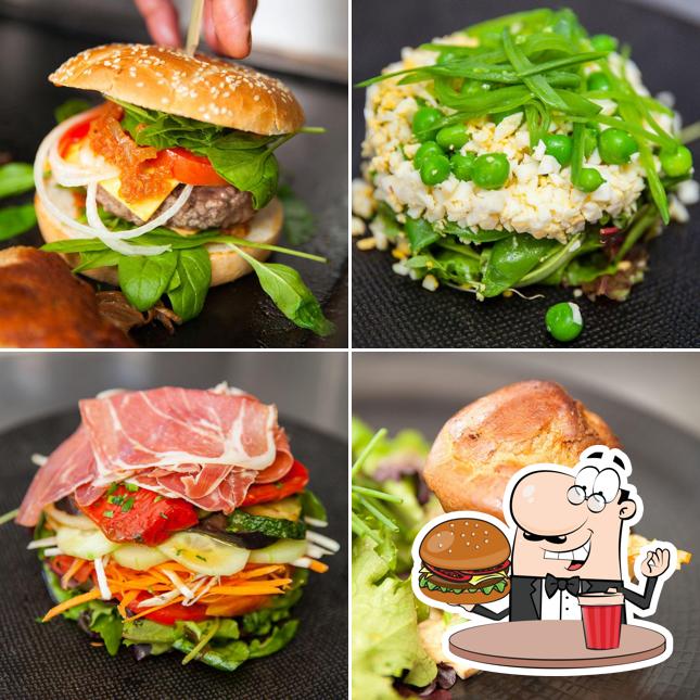 Faites-vous plaisir avec un hamburger à Restaurant Le Saotico