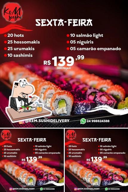 Comida em Kem Sushi Delivery