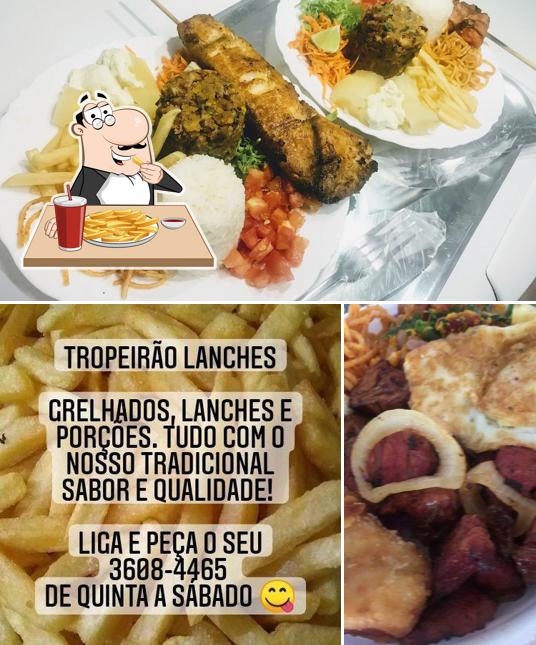 Batata frita em Tropeirão Churrasco & Fogão à Lenha