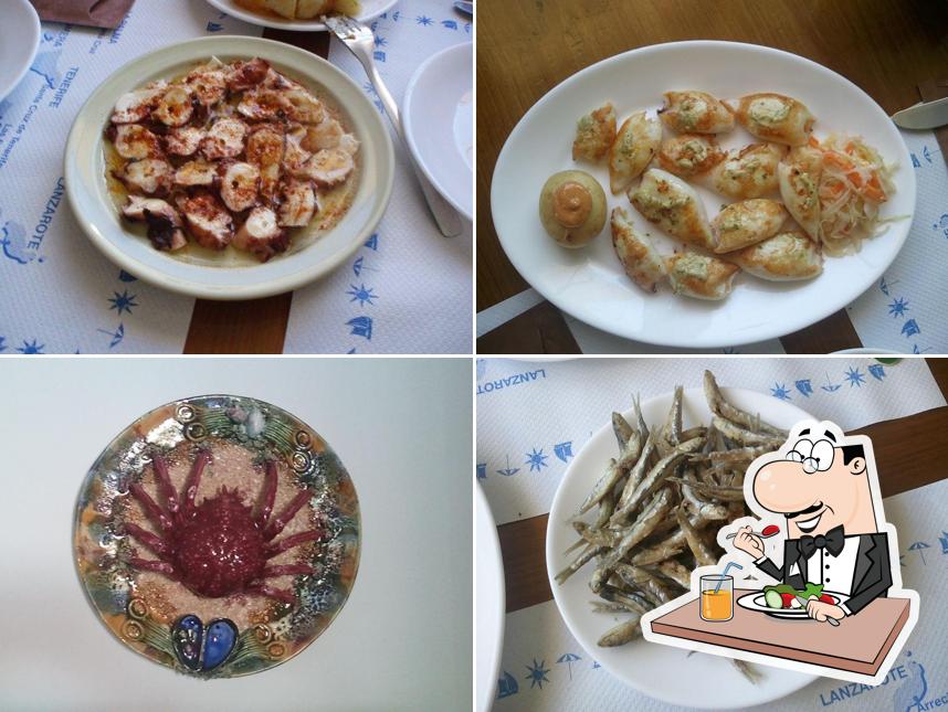 Food at El Delfin-Casa Cano y Guenda