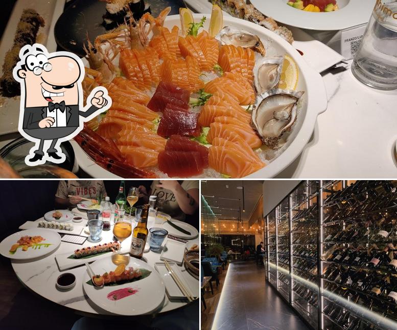 La foto della interni e cibo di Kashima Sushi - SACILE