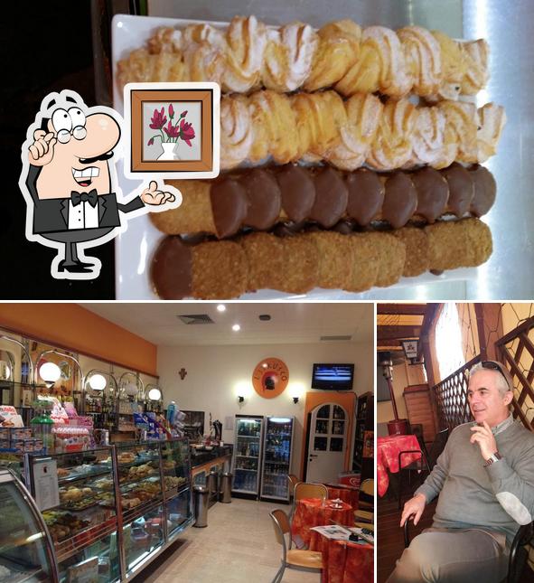 La foto della interni e cibo di Pasticceria L'Etrusco