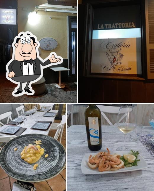 Gli interni di Trattoria vicomarinai