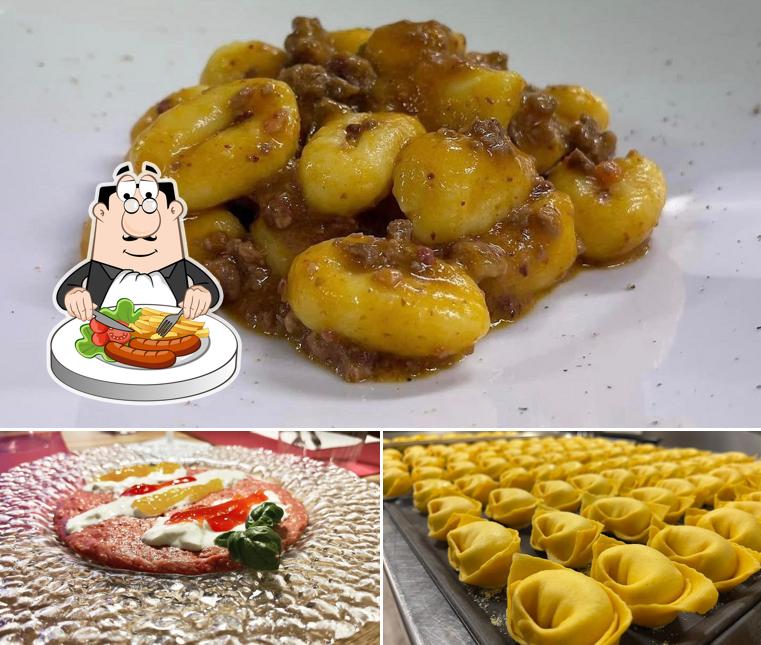 Cibo al Trattoria Al Bivio