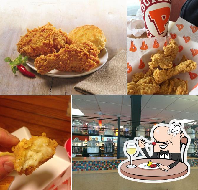 Food at Popeyes Louisiana Kitchen