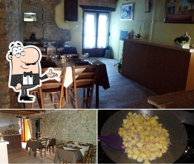La foto di interni e cibo da Agriturismo La Pecora Nera