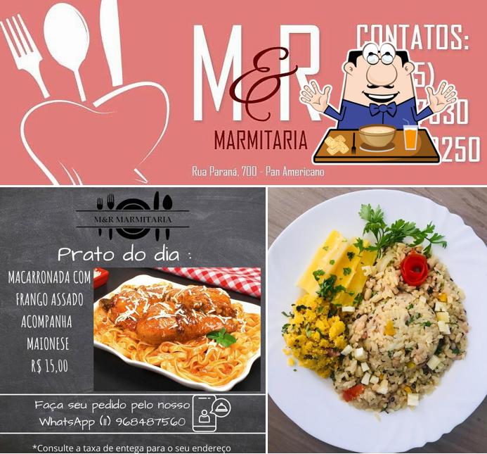 Comida em M&R Marmitaria