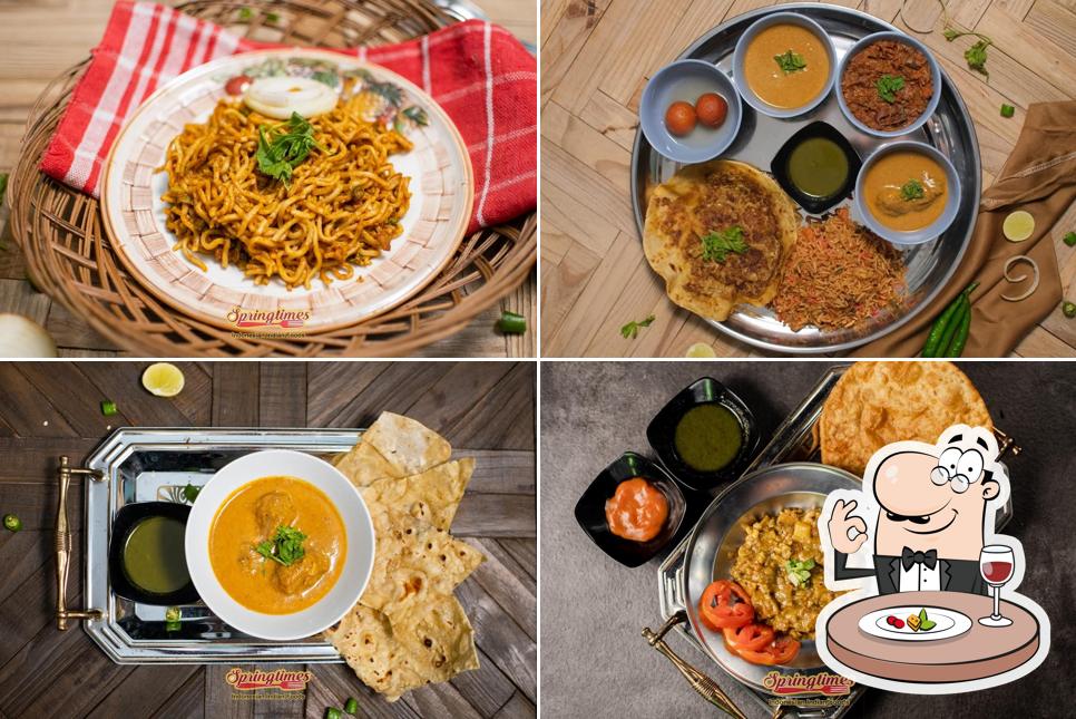 Meals at Springtimes Indian Food