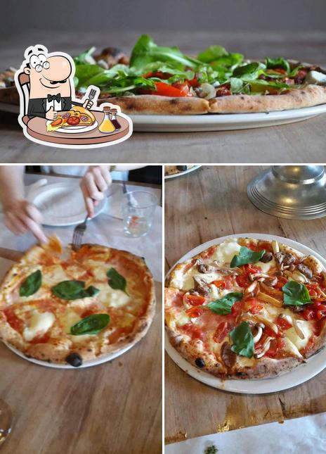 Choisissez des pizzas à Pizza Vesuvio