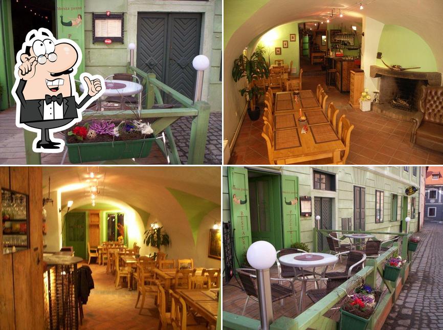 Check out how Pizzerie a restaurant Granowský dvůr looks inside