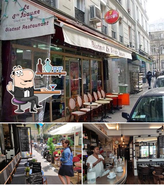 Check out how Le Bistrot Sainte Isaure looks inside