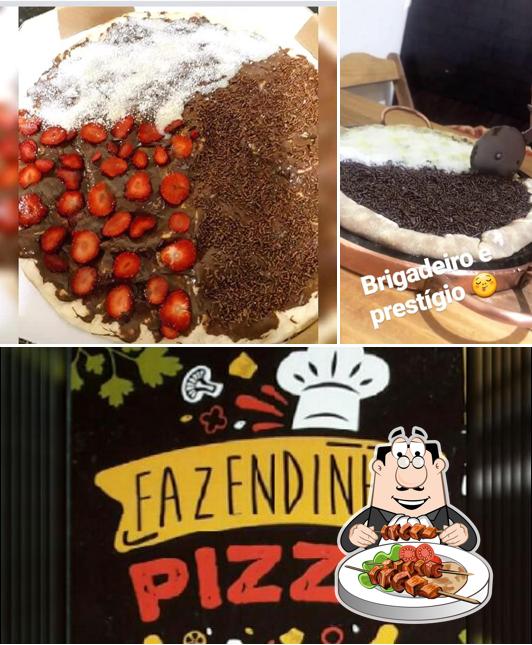 Comida em Fazendinha pizza