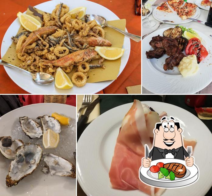 Try out meat meals at Ristorante pizzeria Vesevus