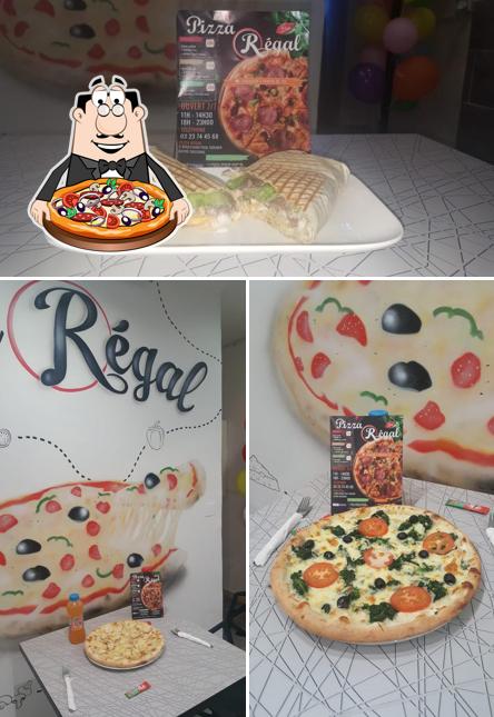 Essayez des pizzas à Pizza Régal