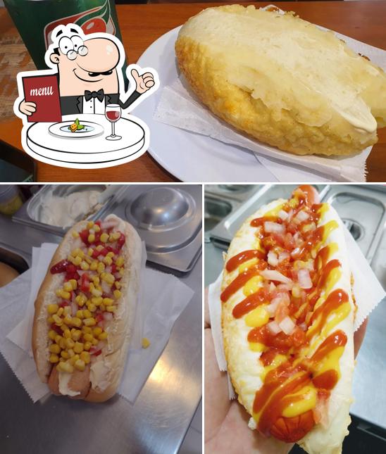 Comida em Super Hot Dog