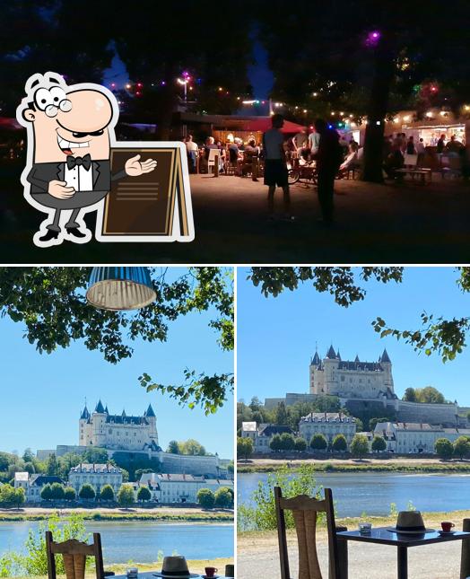 L'extérieur de Guinguette Cadre Loire St Clément des Levées