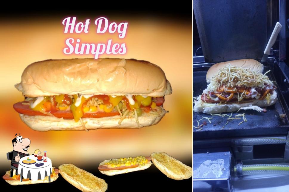 Peça um hambúrguer no Hot Dog Dos Cunhados