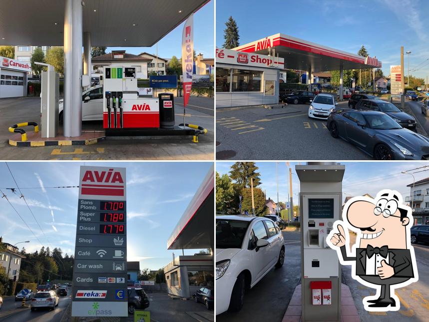 Voici une image de AVIA Villars-sur-Glâne - Station-service avec shop