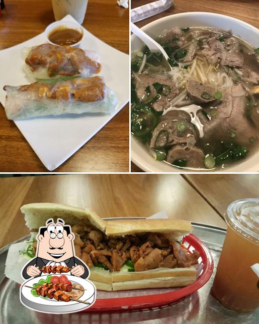 Блюда в "Calibasil Vietnamese Eatery"