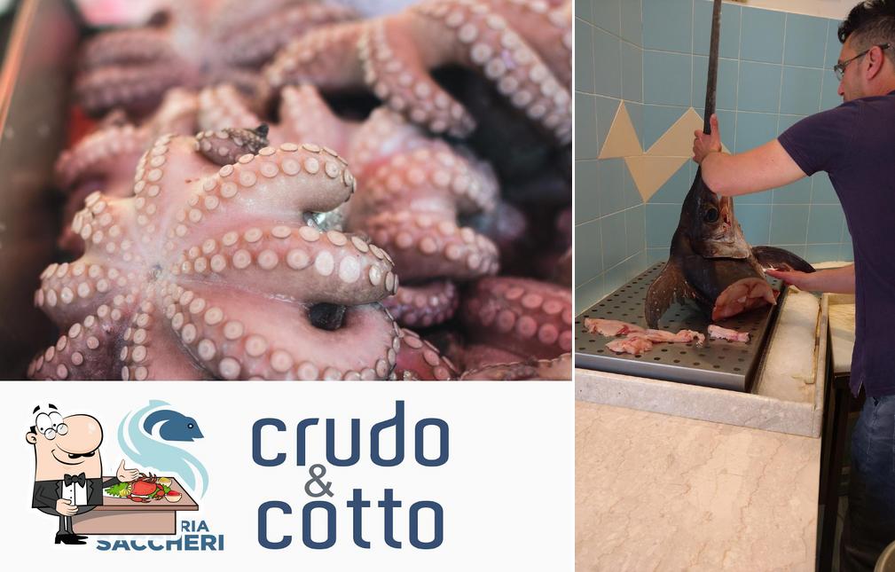 Prova tra i vari pasti di mare disponibili a Pescheria Saccheri Crudo & Cotto