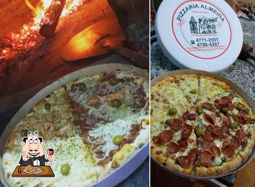 Peça diferentes estilos de pizza