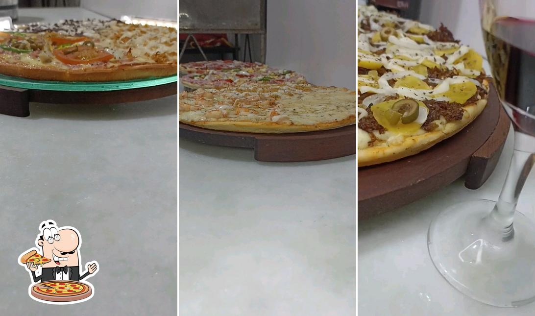 Consiga pizza no Pizzaria com sabor