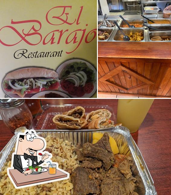 Food at El Barajo Restaurant