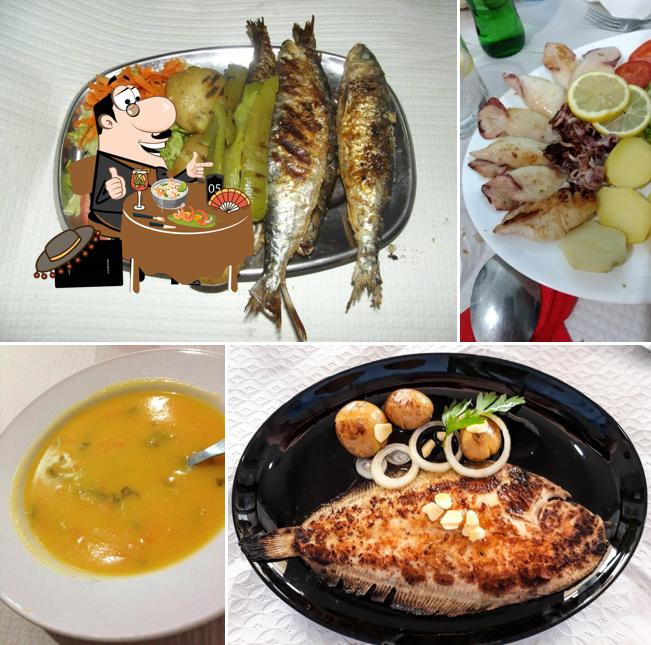 Еда в "Rio Mondego"